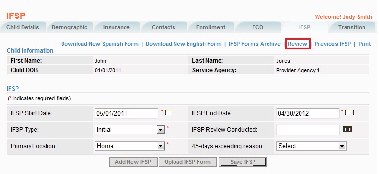 ReviewIfsp